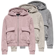 Only Damen Cord Jacke Damenjacke Übergangsjacke Cordjacke ONLSuva Corduroy Short