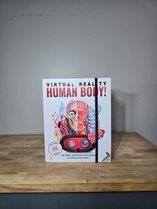 DK Virtual Reality Human Body 80-Page Interactive Book w/ VR Viewer (2017)