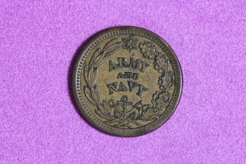 ARMY & NAVY CIVIL WAR TOKEN #K62074
