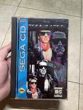 The Terminator (Sega CD, 1993) CIB Complete in Box w/Manual + Registration Card