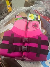 BRAND NEW - 55-88lbs - Body Glove Youth Neoprene PFD Life Jacket and Vest - Pink