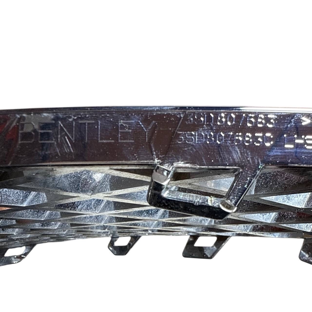2018 2019 2020-2025 BENTLEY CONTINENTAL GT FRONT BUMPER LEFT DRIVER GRILLE GRILL