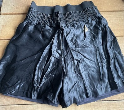 BERSHKA Shorts NBA Los Angeles Clippers Gr. L Schwarz glänzend   #STF
