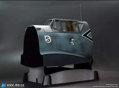 #ad #ad 1 6 Scale WWII German BF 109 Aircraft Cockpit DID $431.25