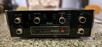 McIntosh C29 Solid State Stereo Preamplifier (Serviced & Recapped) All new RCAs