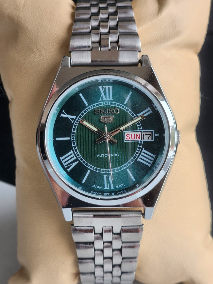 Seiko 5 Sports Green Men's Watch - 6309 for sale online | eBay