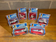 Vintage 1976 Evel Knievel Precision Miniatures Ideal Toys New Full Set of 6