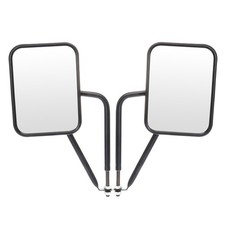 Pair Leftright Manual Mirrors Side View For 1997-2017 Jeep Wrangler