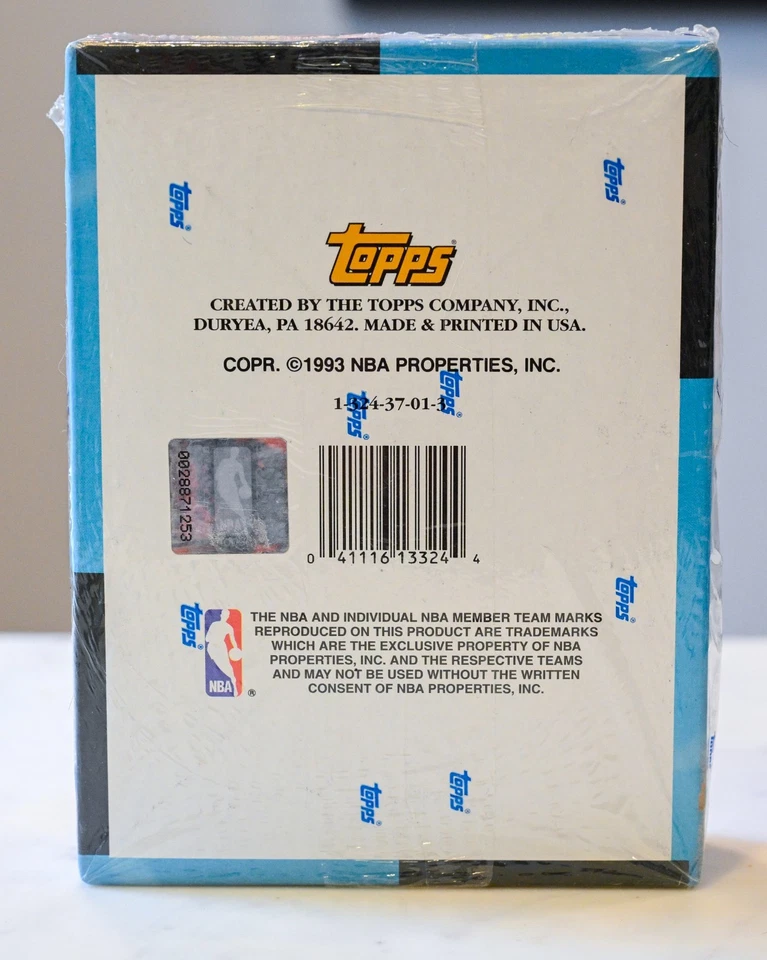 1992-93 Topps Archives NBA Basketball Rookies 1981-1991 Factory Sealed Box - Image 2 of 4