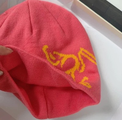 Arc'teryx Wool Knit Beanie Bird Head Toque Pink - Winter Ski