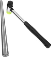 Ring Sizer Measuring Tool Set SS Ring Enlarger Stick Mandrel Tool Hammer Mallet