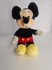 Vintage Walt Disney Mickey Mouse Plush 13 
