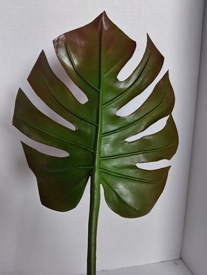 SALE!!! 29'' MONSTERA LEAF Floral Foliage HSM005 GR/BR