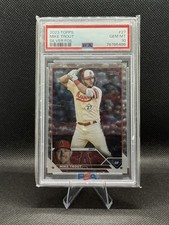 2023 Topps Mike Trout Silver Pattern Foilboard #27 PSA 10 Gem Mint -  Angels SSP