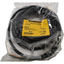 NEW Turck RKC 12T-4/S101 U0911-23 Single-ended mating cable cordset 4m / 13ft le