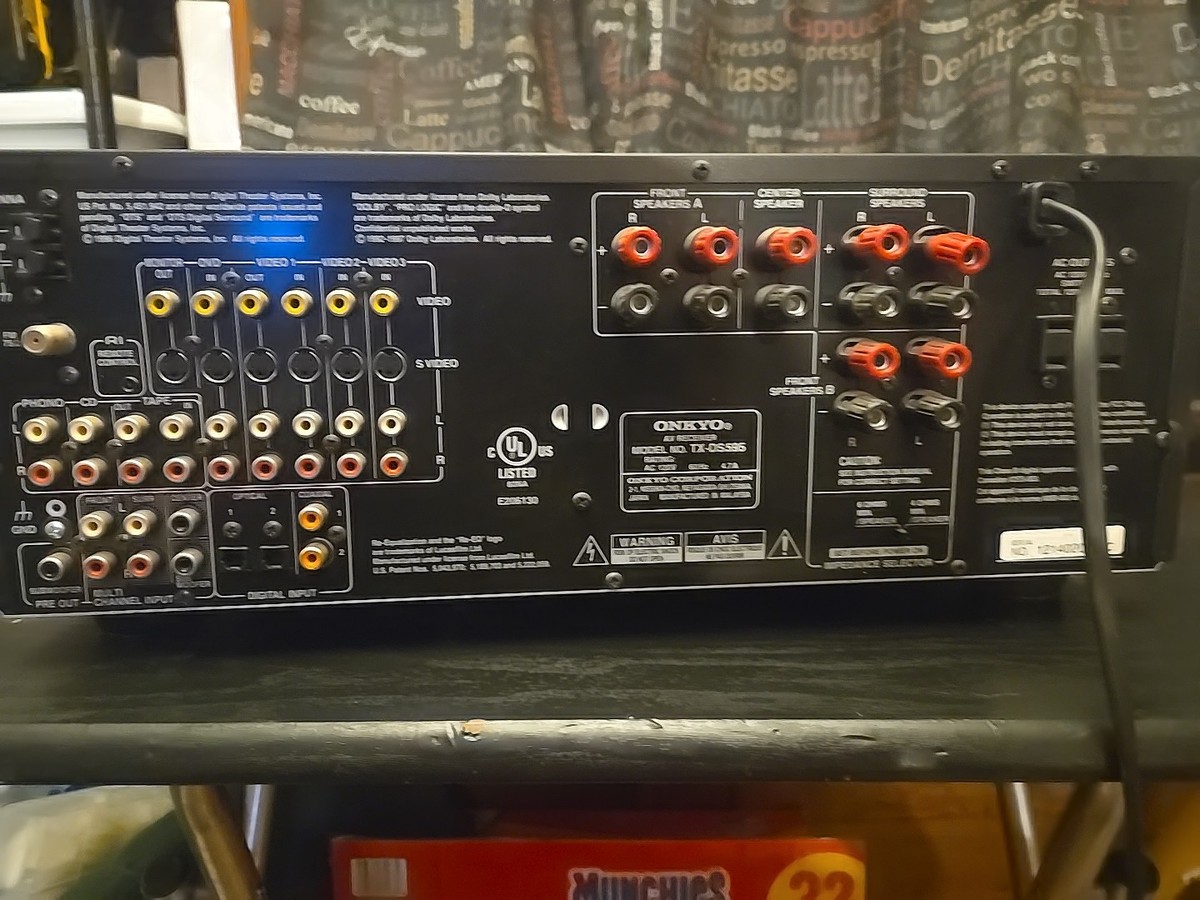 ONKYO TX-DS595 AV Receiver 5.1 Channel Surround Sound | eBay