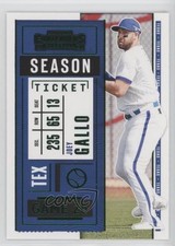 2020 Panini Contenders Green Joey Gallo #47 0b3