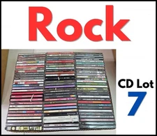 Buy 5 Get 6th FREE Rock CD Lot #7 You Pick Choose Titles Add To Cart - Clearance