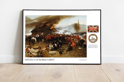 Verteidigung von Rorke's Drift Wandbild