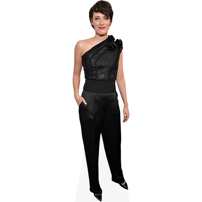 Phoebe Waller-Bridge (schwarzes Outfit) Minigröße Ausschnitt