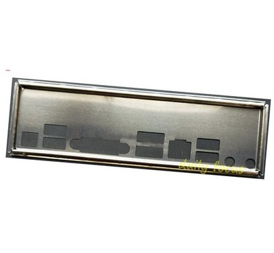 I/O IO   For ASRock IMB-183 Backplate Motherboard Rear Baffle *vv