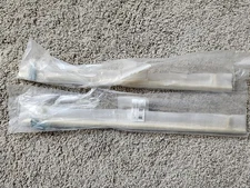 (2) Belwith Keeler B076758-RLB 16-3/8" Center to Center Bar Cabinet Pulls BRASS