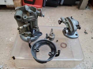 Villiers Staionary Engine Carb For Spares Or Repair. Carburettor