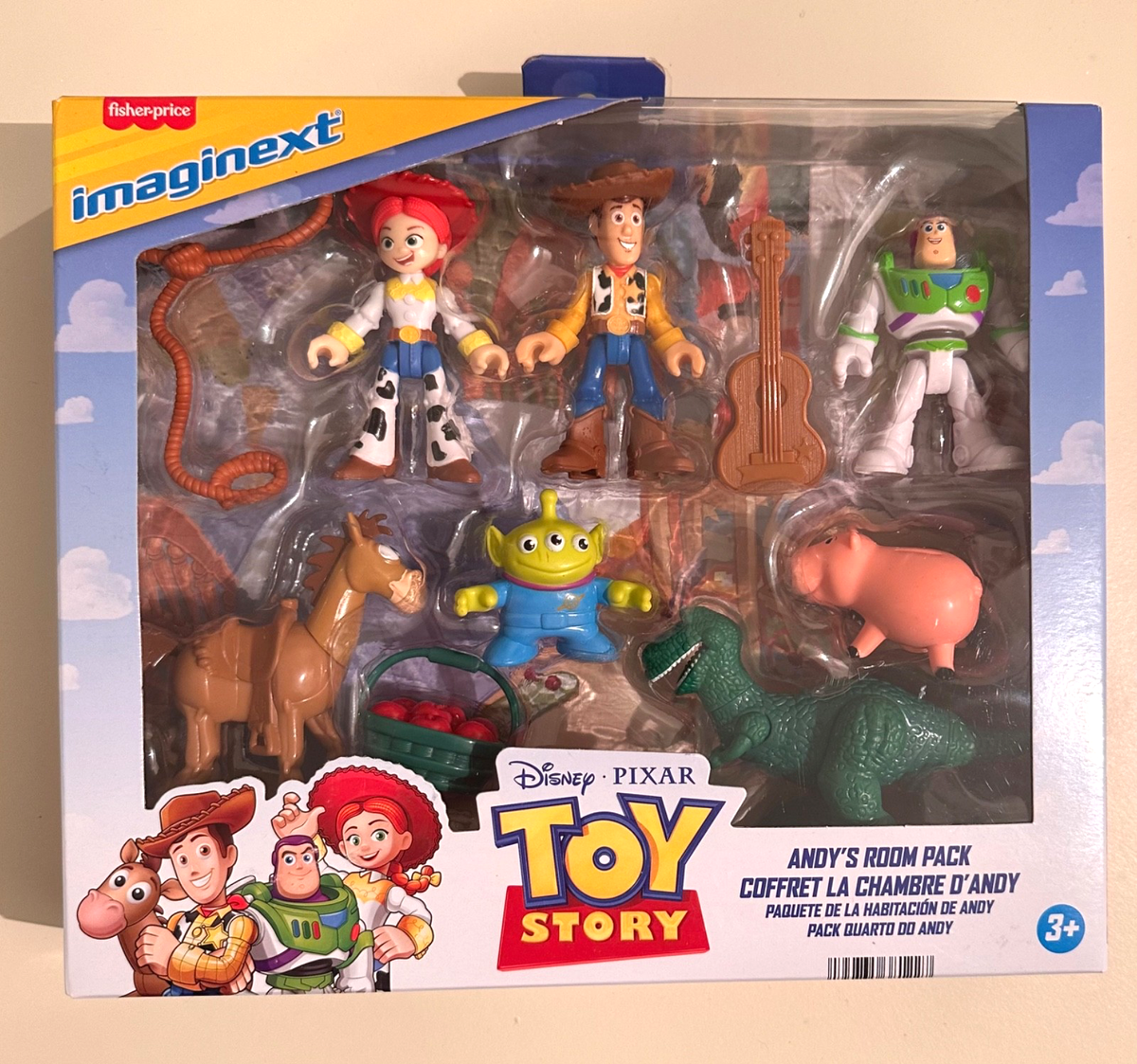 Fisher-Price Imaginext Disney Pixar Toy Story Andy's Room Pack 7