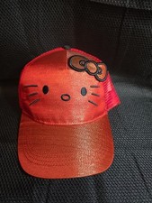 Hello Kitty by Sanrio 2025 Red Glittering Baseball Cap New with tags 33002858
