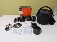 Sony  55 Digital DSLR Camera with 18-55mm and 55-200mm Lens Set