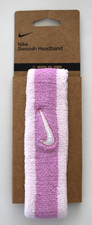 Nike Swoosh Headband Adult LT Magenta/Pink Foam/White