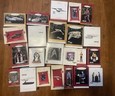 23pc Hallmark Star Trek Keepsake Ornament Collection Enterprise Voyager Magic