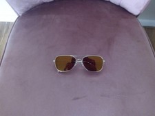 SAMA EYEWEAR SUNGLASSSES MODEL PAOLO IN GOLD COLOR WITH MIRROR LENS EXC. EDITION