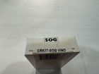 RARE SOG Vino Folding Corkscrew Bottle Opener w/ Foil Cutter Silver Metal CRK77 — photo 1