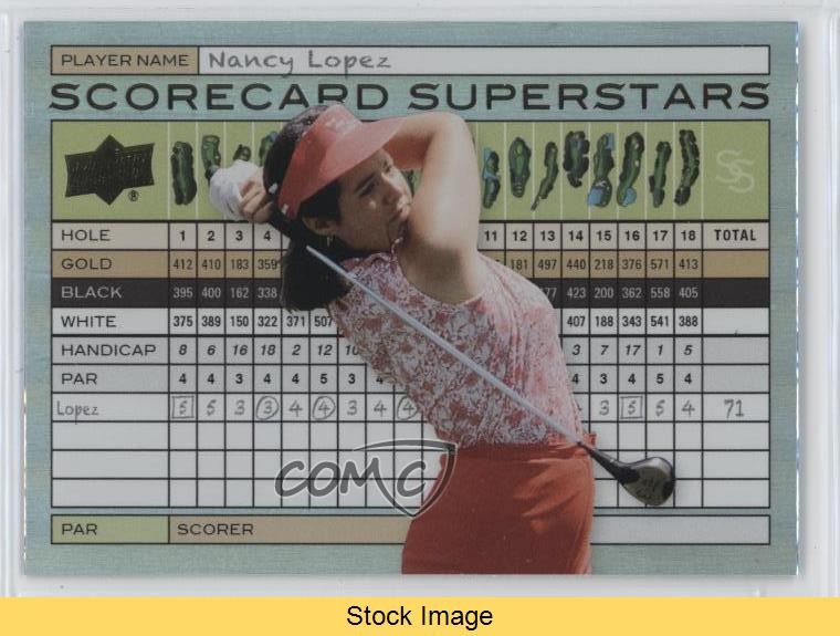 2024 Upper Deck Scorecard Superstars Nancy Lopez #SS-19 READ 3d2