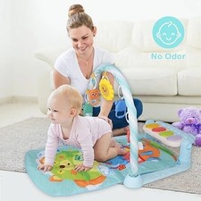 Baby Activity Gym Play Mat with Piano & Music Toy Gift