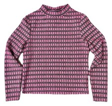 Primark Top S Pink Black Checked Business Cas...