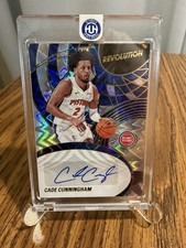 Panini Revolution 2024-25 Cade Cunningham #AU-CAD Auto /100 Pistons