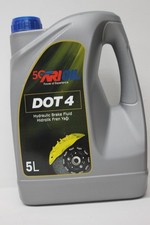 BRAKE FLUID DOT 4 - 5 LITRE  FMVSS116 DOT4 - ISO425 -FMVSS116 DOT3