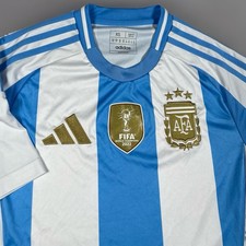 Argentina Adidas Home Soccer Jersey Men's Shirt XS Copa America Champions 2022