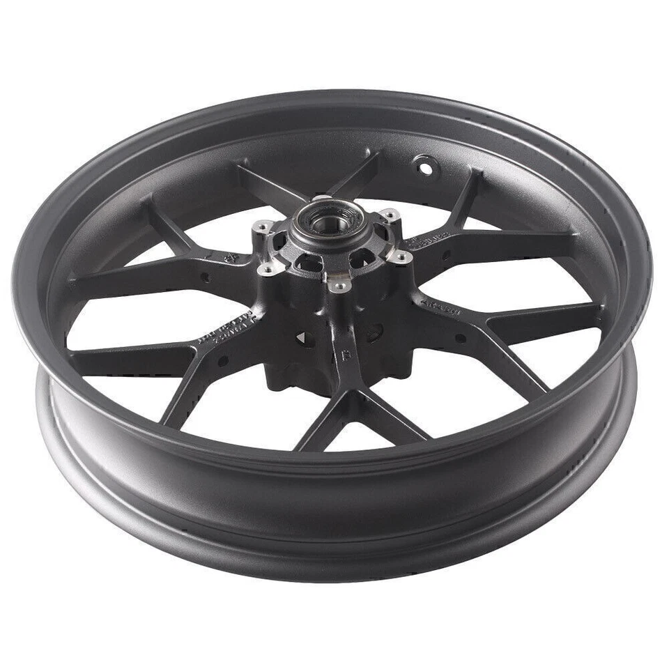 18.3in Alu Front Wheel Rim For Honda CBR1000RR CBR1000-RR 2012-2016 Matte Black Foto 3 de 4