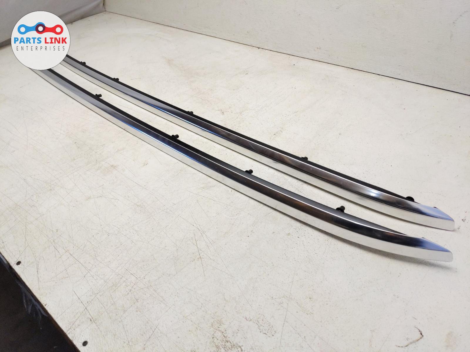 2016-20 BENTLEY BENTAYGA ROOF SIDE RAIL RACK LUGGAGE SUPPORT RIGHT LEFT SET 636