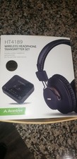 HT 4189 WIRELESS HEADPHONE TRANSMITTER SET