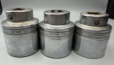 Lot Of 3 Snap On 12 Point 34 Drive Sockets 1-78 1-1316 1-34 Ldh602 582