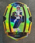 2018 Panini Select - Premier Level Tom Brady #166 Neon Green Prizm /49
