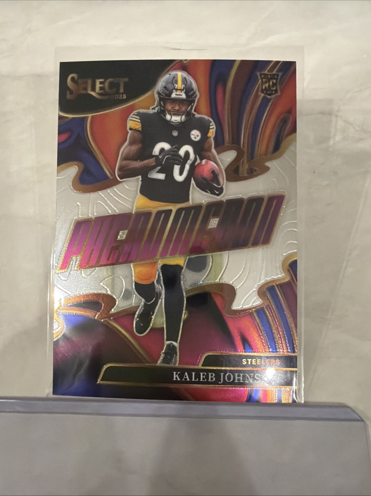 2025 Panini Select - Phenomenon Kaleb Johnson #23 (RC)