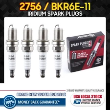 Genuine Replacement 8Pcs Premium Iridium Spark Plugs 2756 BKR6E-11 - US STOCK
