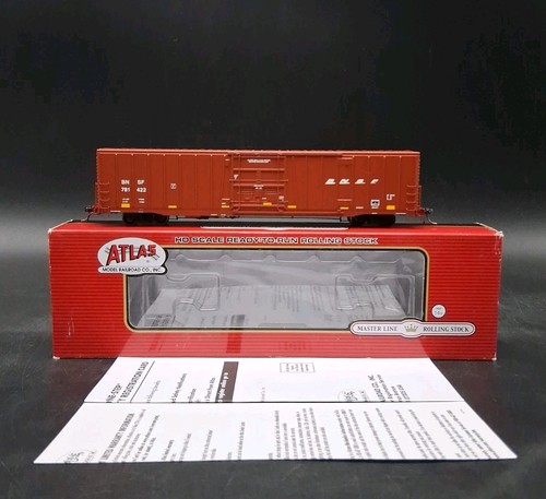 Coche de caja Atlas 20 004 708 calibre HO ATSF Bx-177 60' BNSF # 781422 | Condition: New
