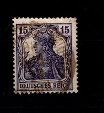 German Reich 101a Stamped Graded Infla #GP900