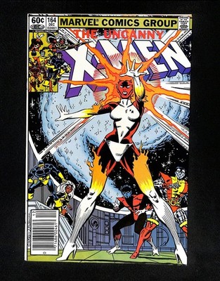 Uncanny X-Men #164, FN/VF 7.0, 1st Caro Danvers as Binary